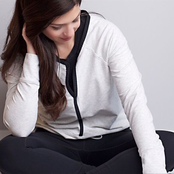 Athleta- Drawstring Sentry Tie Pullover Sweatshirt - Picture 9 of 9